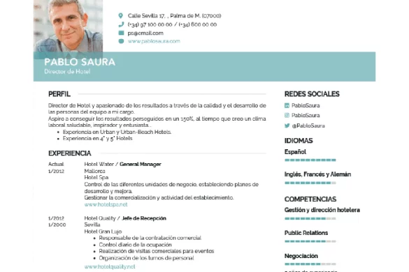 How to write the perfil laboral (perfil laboral para hoja de vida) in the Curriculum