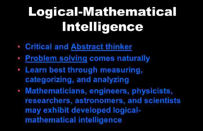 Which Of The Following Is True About Mathematical_Logical Intelligence_ (1)