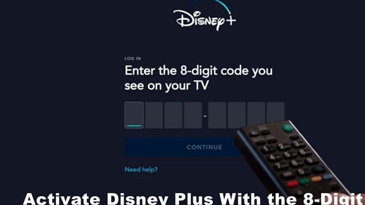 www.disneyplus.com login/begin eight digit code tv